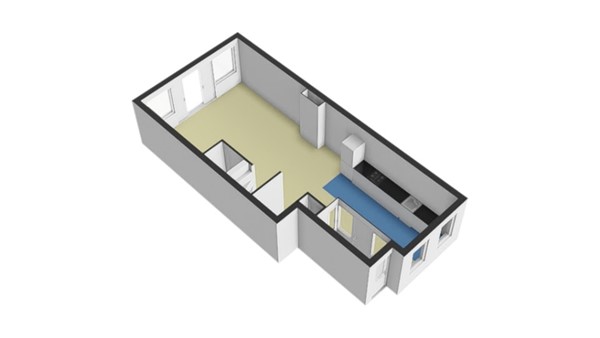 Floorplan - Balkenstraat 31a, 3027 GC Rotterdam